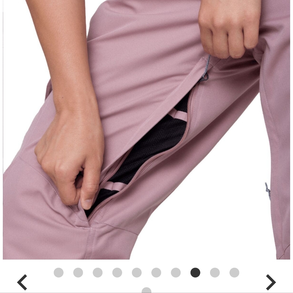 686 XS Dusty Mauve Aura Insulated Cargo Pant - Women's - Picture 11 of 16